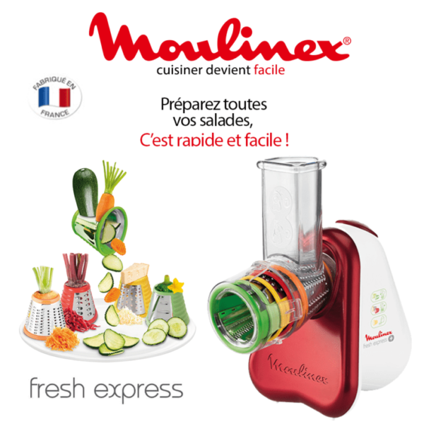 Moulinex Fresh express rap tout max 5en1 DJ812510 – Image 3