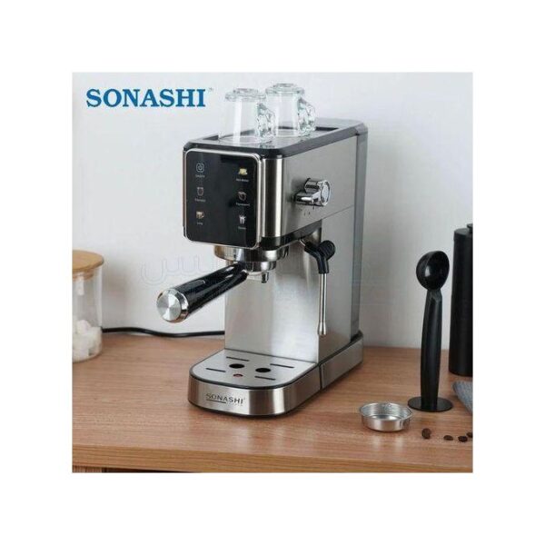 Sonashi Machine à café espresso multifonctions 5en1 20bar 1350W SCM-4983 – Image 4