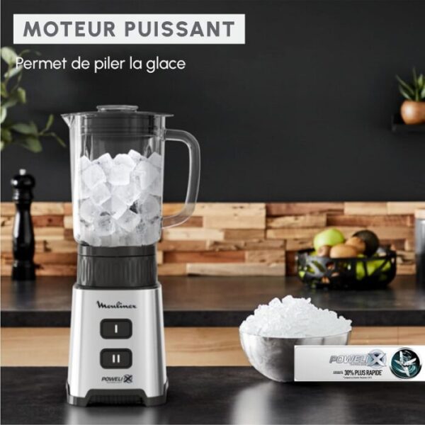 Moulinex Blender Pulseo Métal LM17GD10 – Image 4
