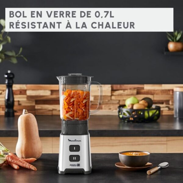 Moulinex Blender Pulseo Métal LM17GD10 – Image 5