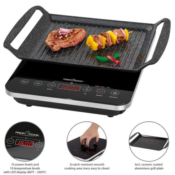 ProfiCook Plaque de cuisson à induction PC-ITG 1130 – Image 2